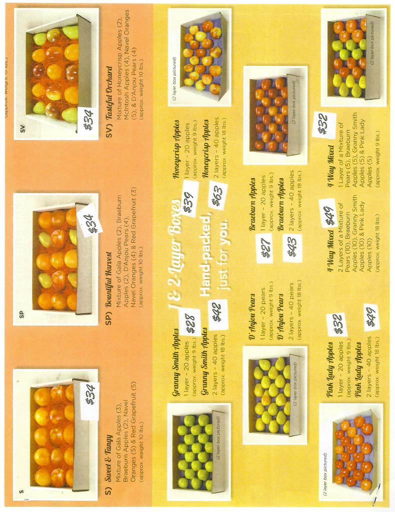 fruit brochure