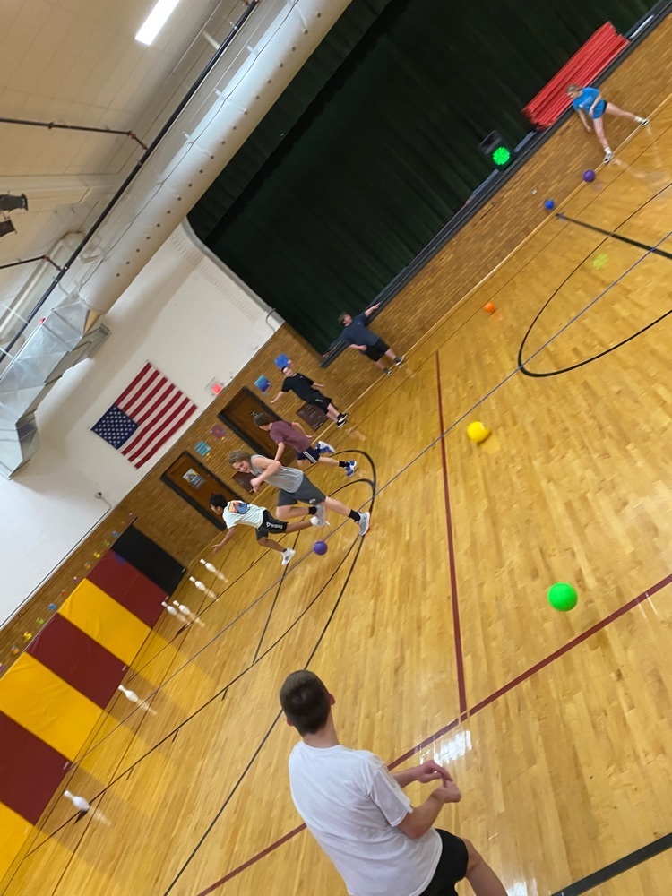 8th grade PE class