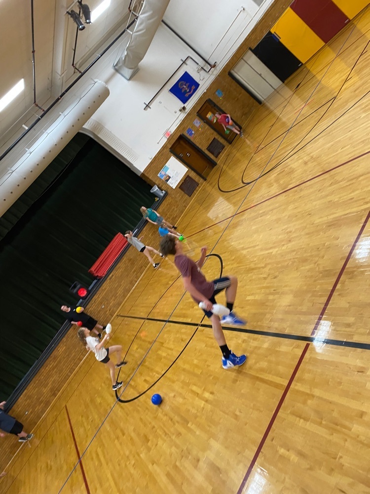 8th grade PE class
