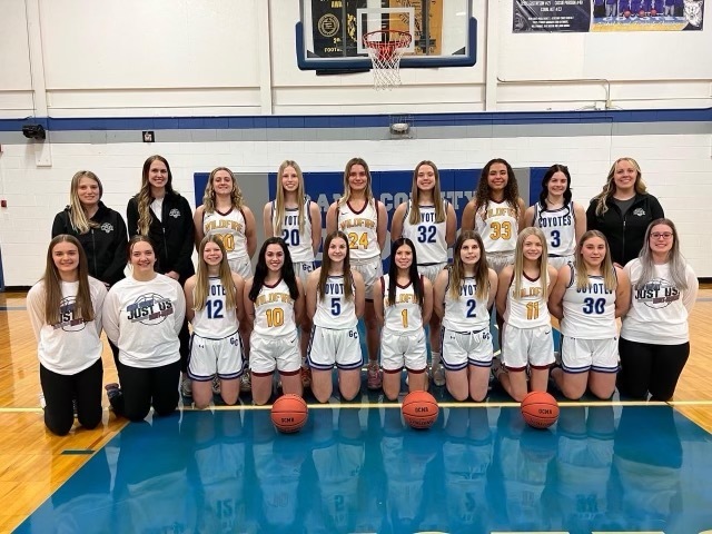 Grant County/Mott-Regent Varsity Girls Basketball Team